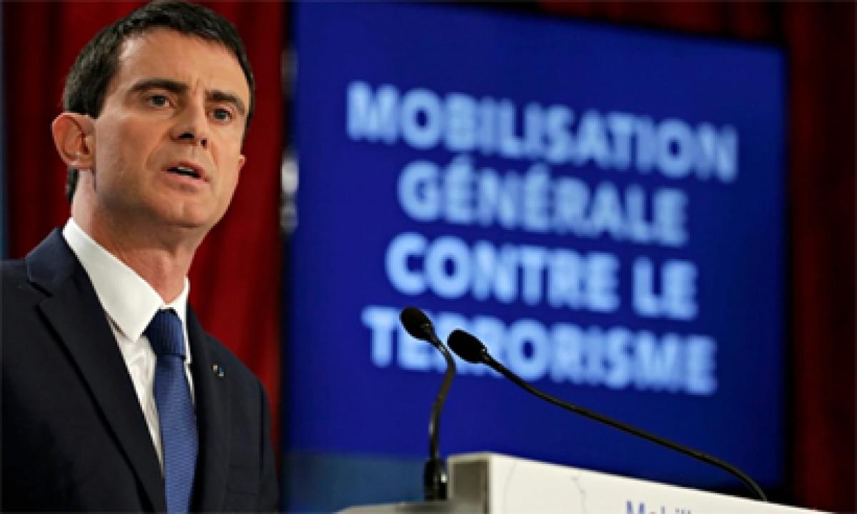 Amid criticisms, French PM firm on terror laws